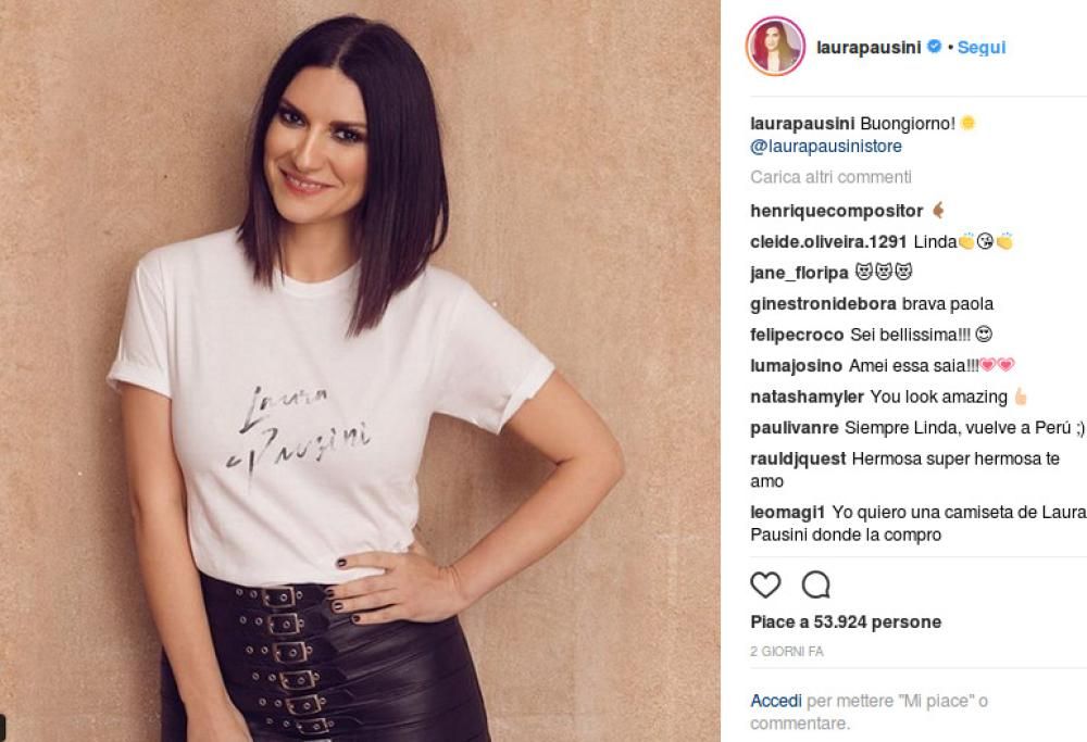 Laura Pausini in estate trascorrerà una giornata insieme al fanclub