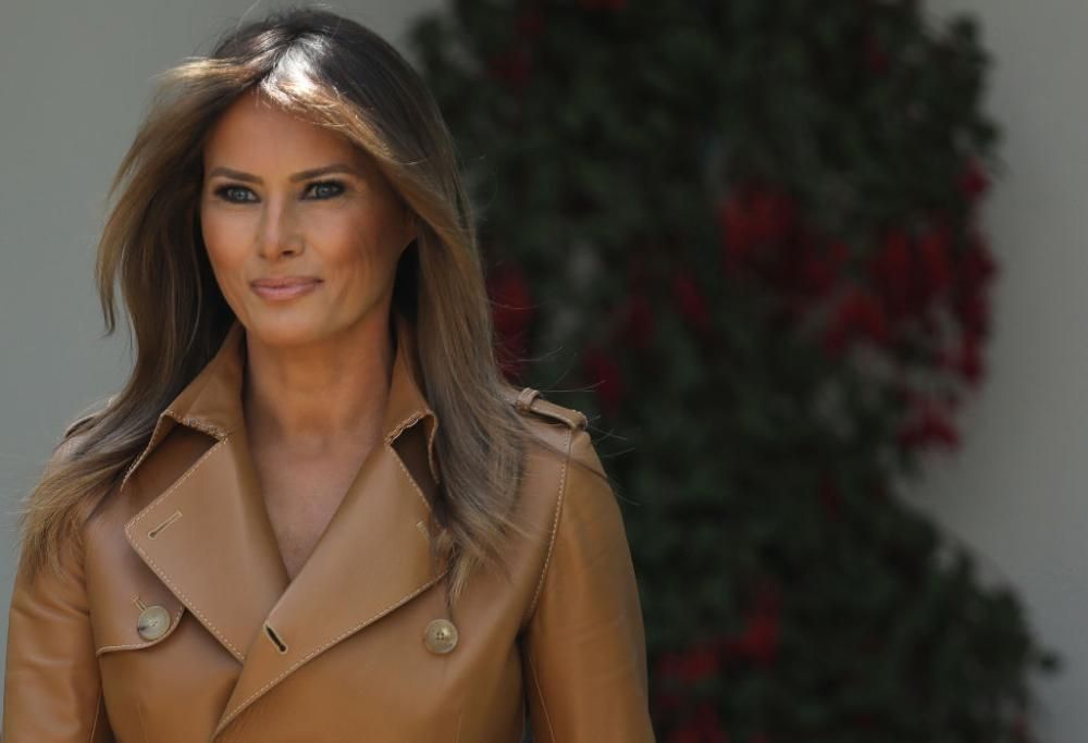 Melania Trump  finalmente sorride: ecco perché
