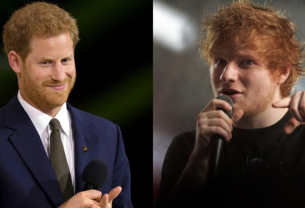 Il principe Harry scambiato per… Ed Sheeran?