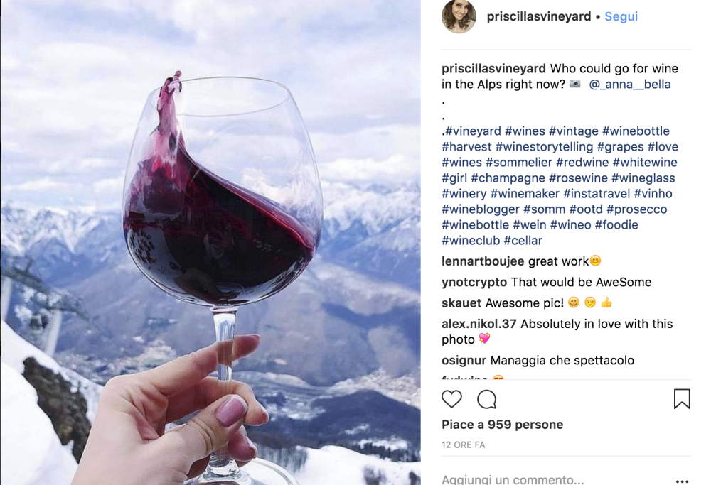 Vino e social network. Ecco i più amati su Instagram