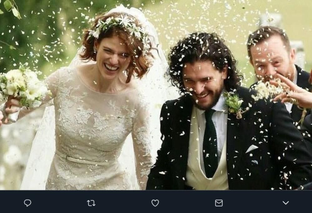 Kit Harington e Rose Leslie hanno detto Sì!