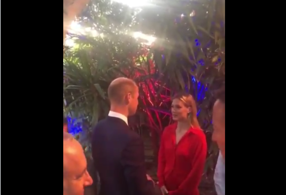 Bar Rafaeli e il suo commento sul Principe William
