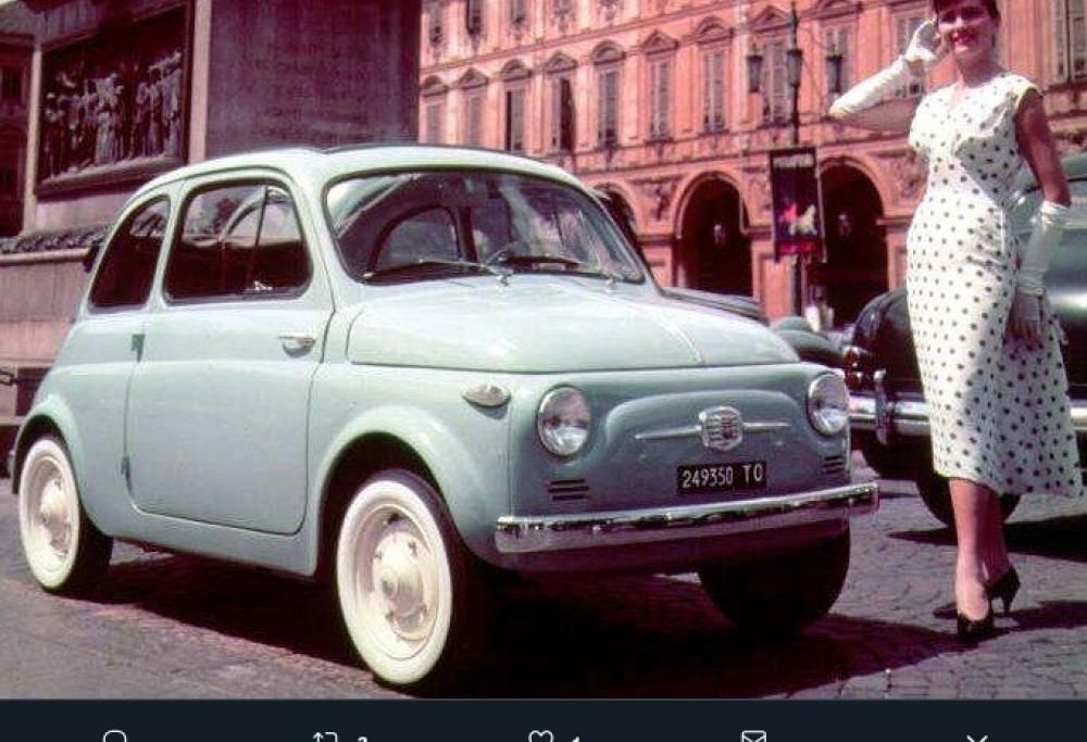 La Fiat 500 compie 61 anni!