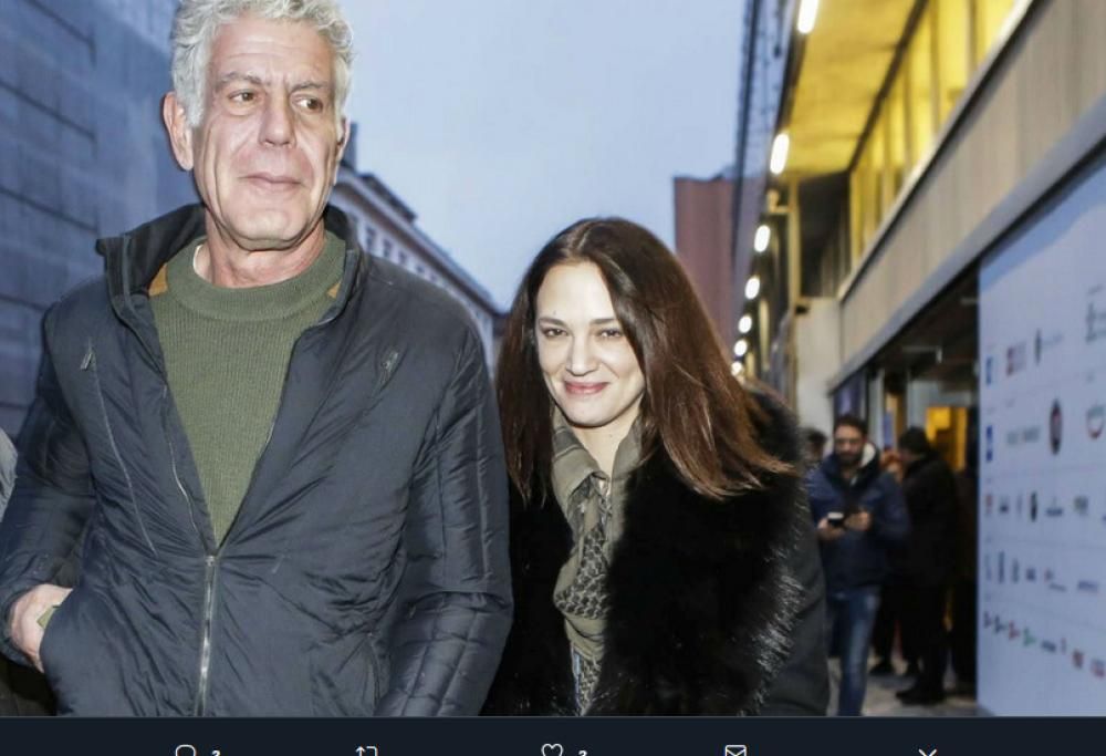 Anthony Bourdain: Asia Argento pubblica i segreti dell’ex compagno