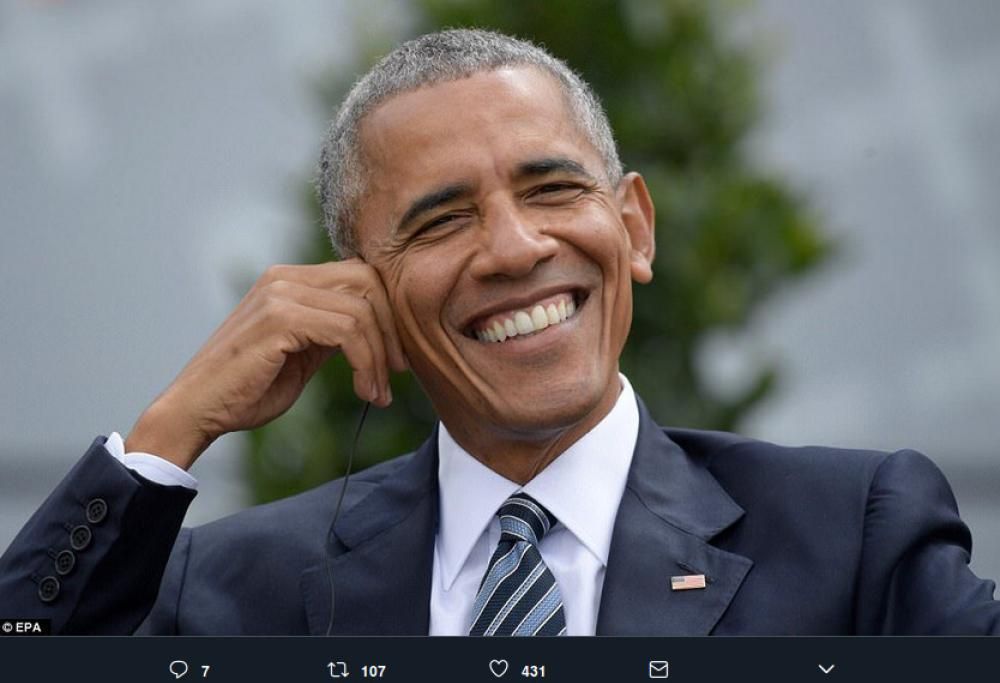 Barack Obama: gli auguri della moglie e dei vip