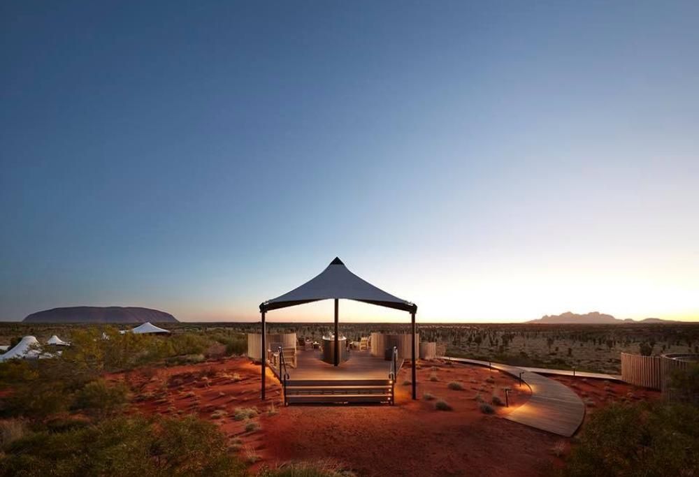 Una vacanza da sogno? Provate a soggiornare in una tenda di lusso nel deserto australiano!