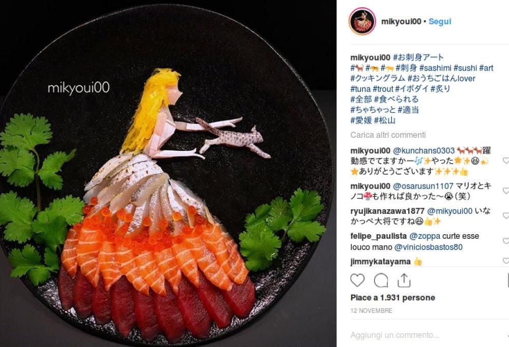 Quando il sashimi diventa arte