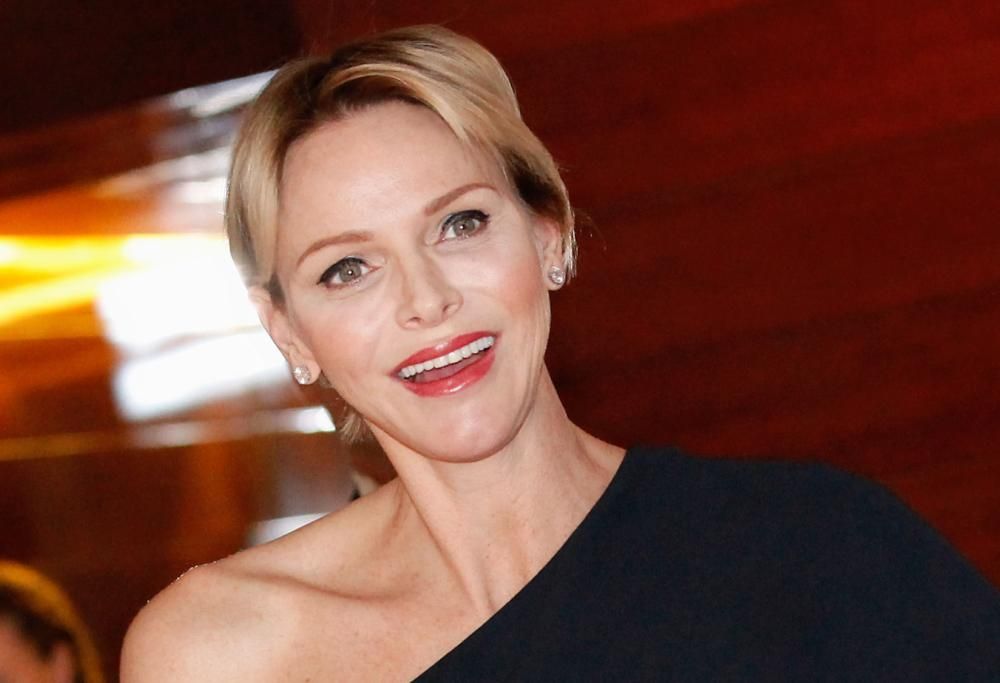 La Principessa Charlene  e il suo disegno di Natale