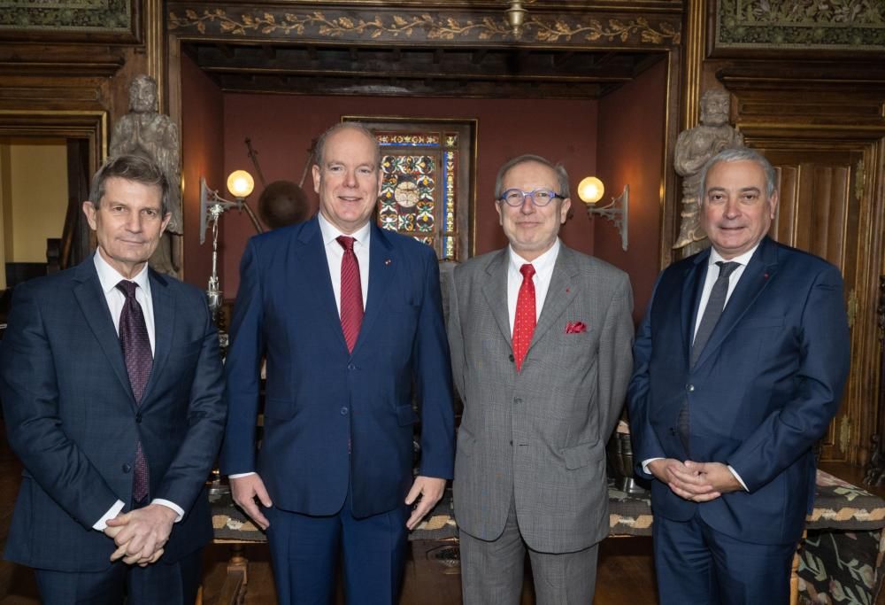 Il Principe Alberto di Monaco a Parigi