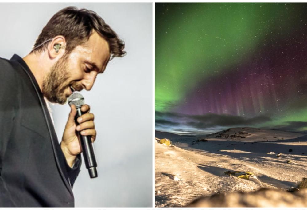 Cesare Cremonini in cerca dell’aurora boreale