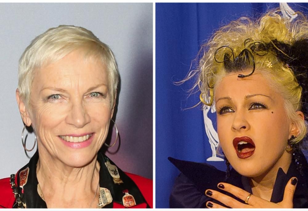 Annie Lennox e Cyndi Lauper: la foto che ha emozionato i fan