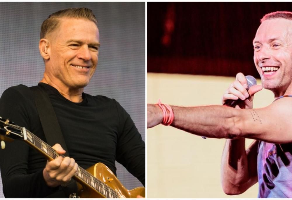 I Coldplay e Bryan Adams suonano (Everything I Do) I Do It For You: il video