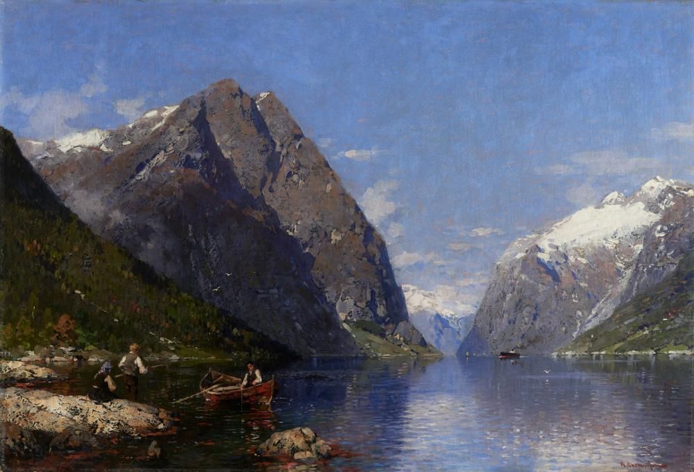 EXPOSITION_NORTHBOUND_Georg_Anton_Rasmussen__A_Norwegian_Fjord_in_Summer__nd__Museum_Kunst_der_Westkuste_Lukas_Sporl-1648199640840jpg--