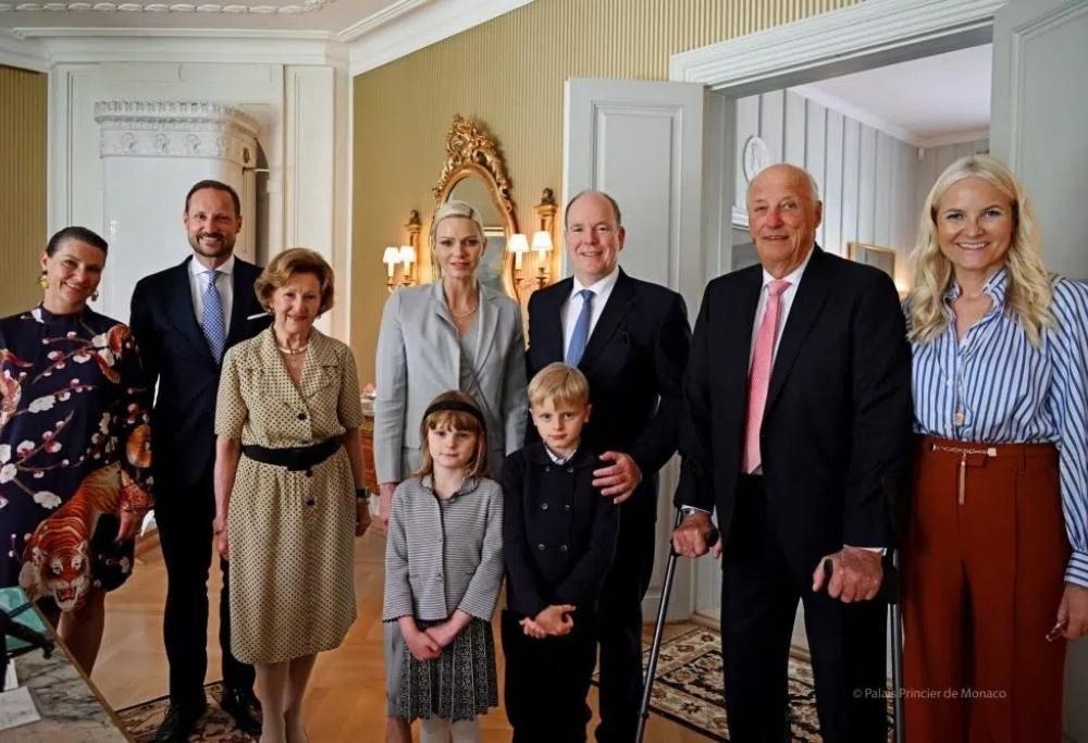La Principessa Charlene e il Principe Alberto in Norvegia