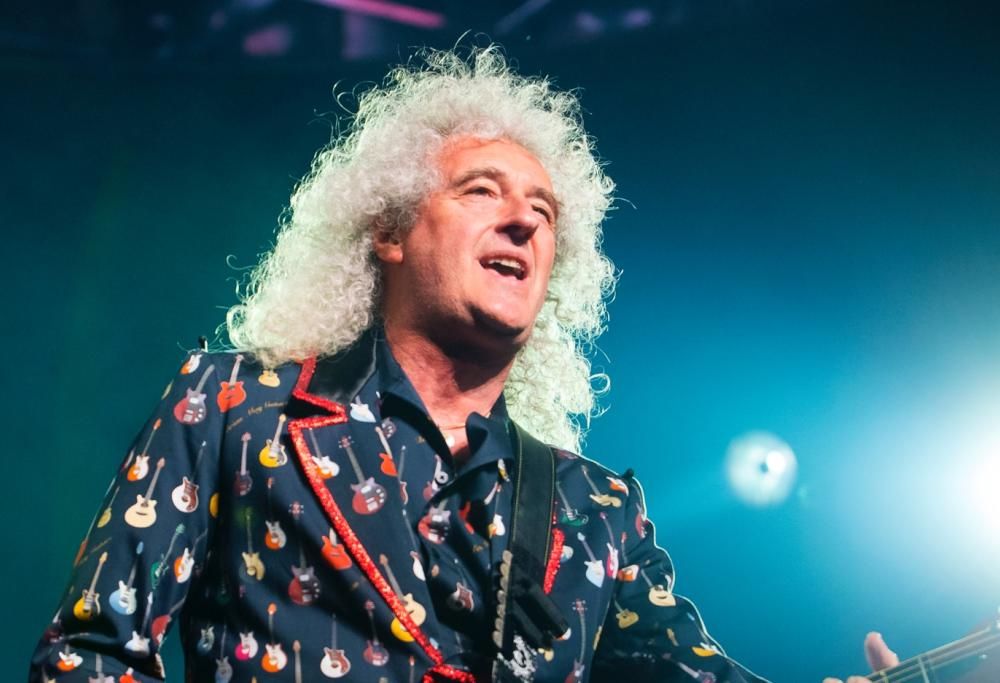 Tutta l’emozione di Brian May mentre suona l’Inno alla gioia