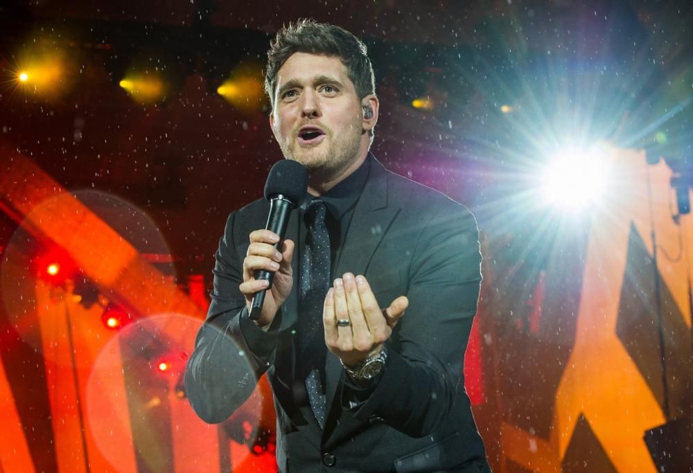 Michael Bublé  lavora al nuovo disco. Senza scordare di farci sorridere
