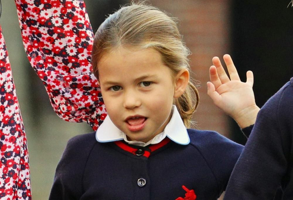 Baby Charlotte: ecco il suo primo giorno di scuola