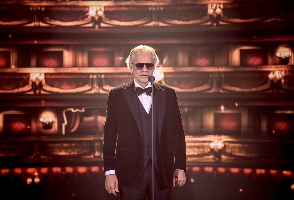 Andrea Bocelli ospite della serata finale del Festival di Sanremo