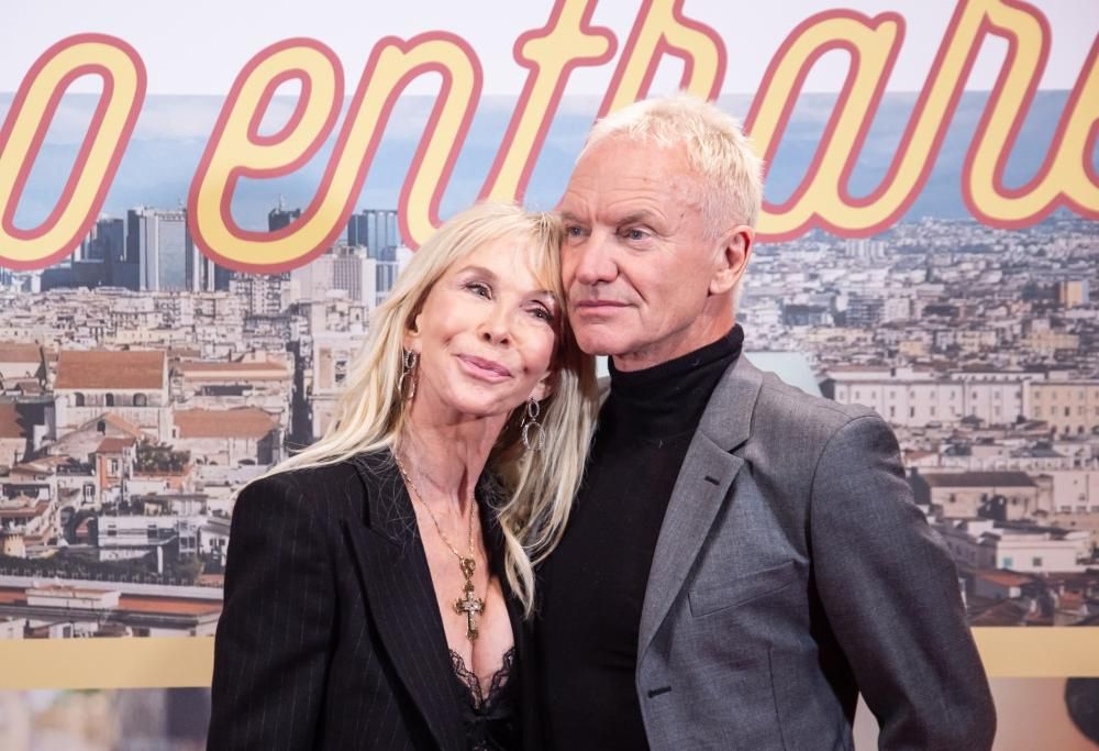 Sting e Trudie Styler al Museo Archeologico di Napoli: le foto