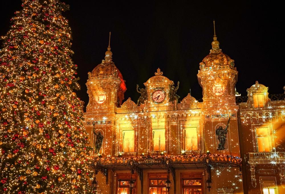 La Principessa Charlene e il Principe Alberto accendono le luminarie di Natale a Monte Carlo