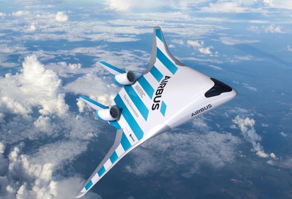 L’aereo del futuro è ecologico. E la forma è irresistibile!