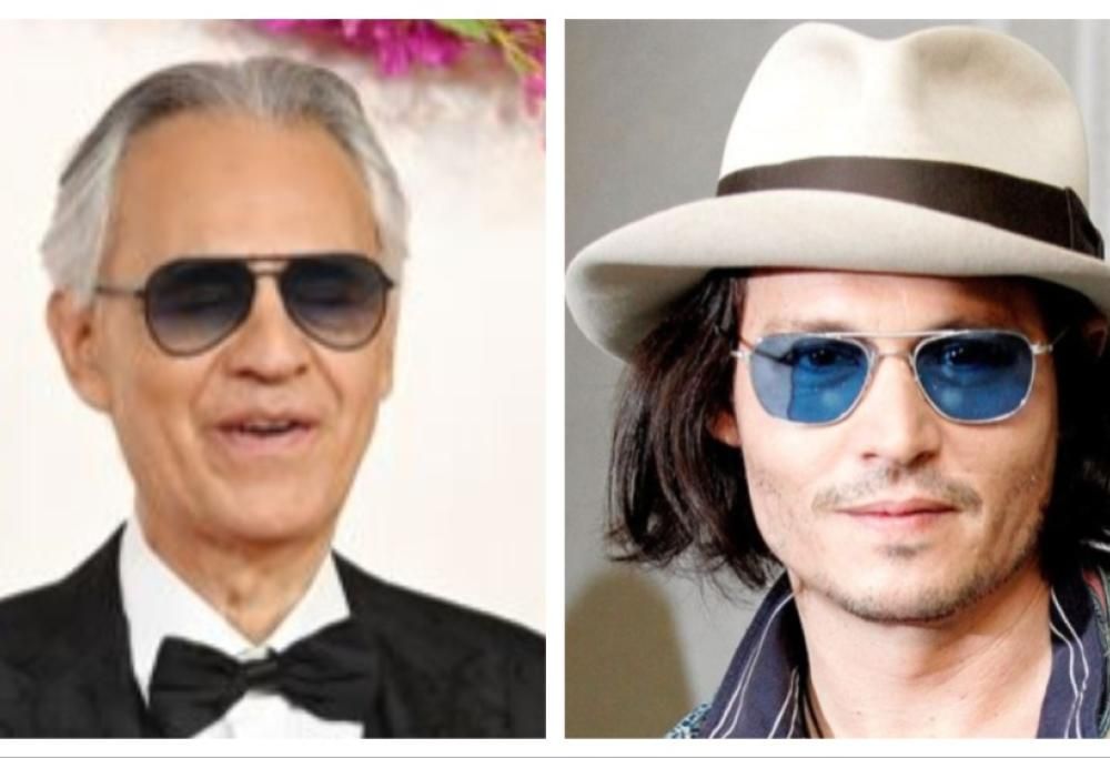 Johnny Depp suona con Andrea Bocelli. Il video
