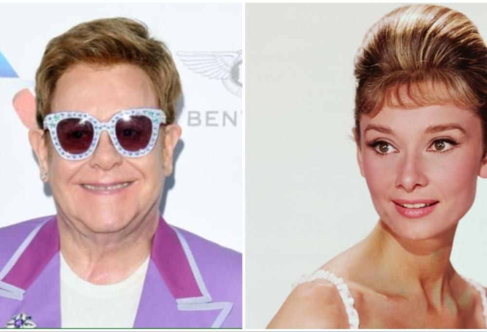 Audrey Hepburn e Elton John: ecco cos’hanno in comune