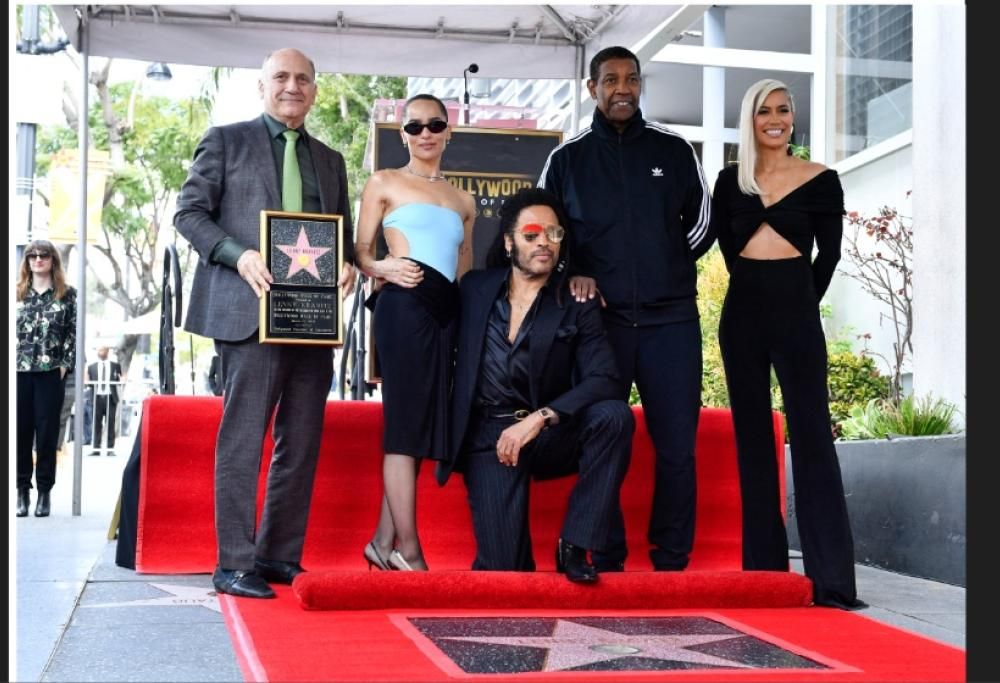 Lenny Kravitz: la sua stella  sulla Hollywood Walk of Fame 