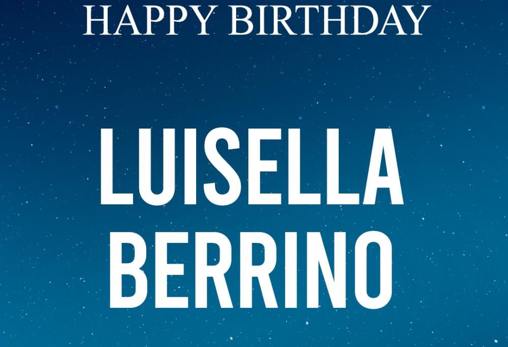 Happy Birthday – Le lacrime di commozione di Luisella. Con Dini e Lester