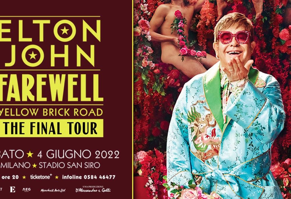 Acquista i biglietti per l’unica data italiana di Elton John!
