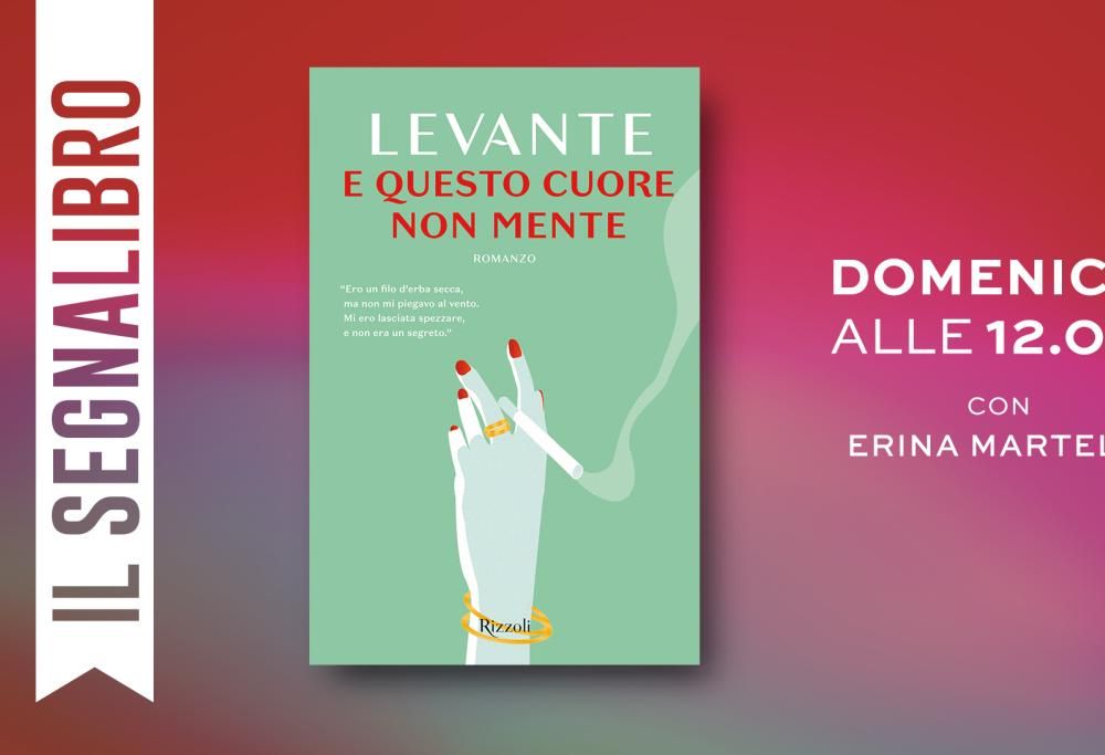 Per il nostro Segnalibro, abbiamo un’ospite d’eccezione