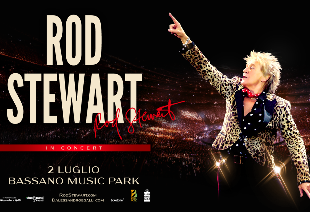 Rod Stewart:  l’unica data italiana!