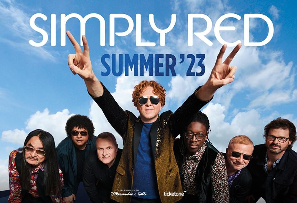Simply Red: annunciati  i concerti italiani del tour Summer ’23