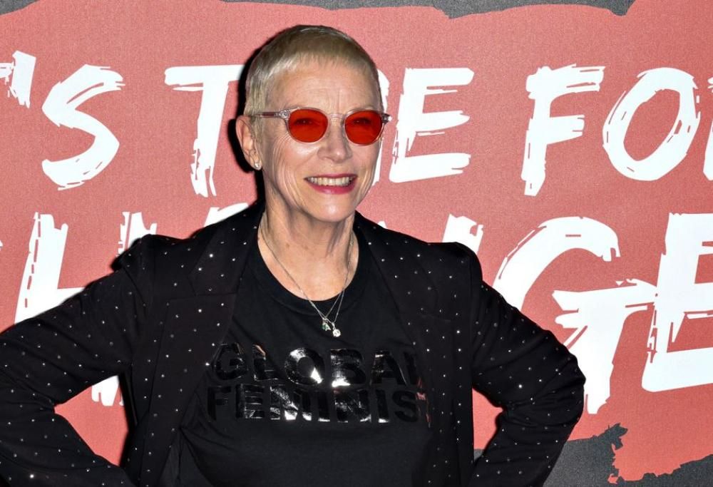 Annie Lennox: le sue bellissime foto da Roma