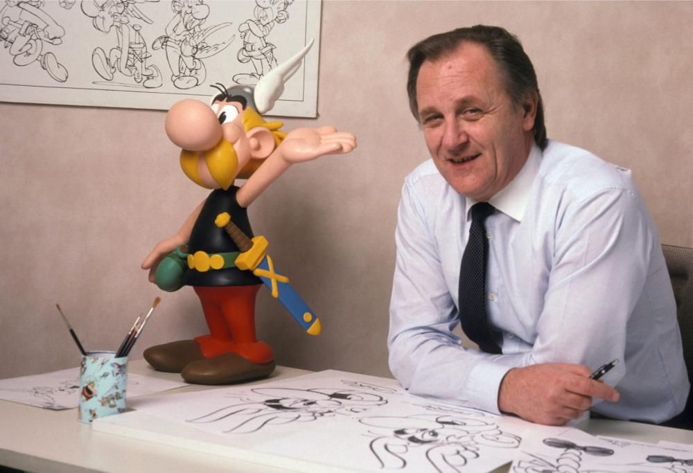 Asterix piange la scomparsa del suo papà Albert Uderzo