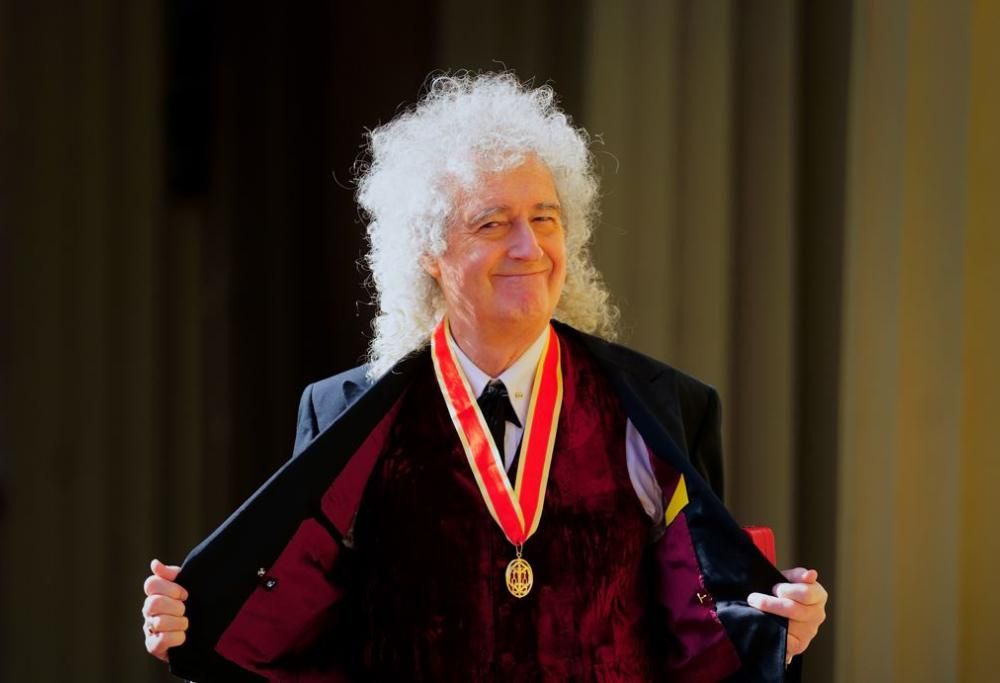 Brian May nominato cavaliere da Re Carlo