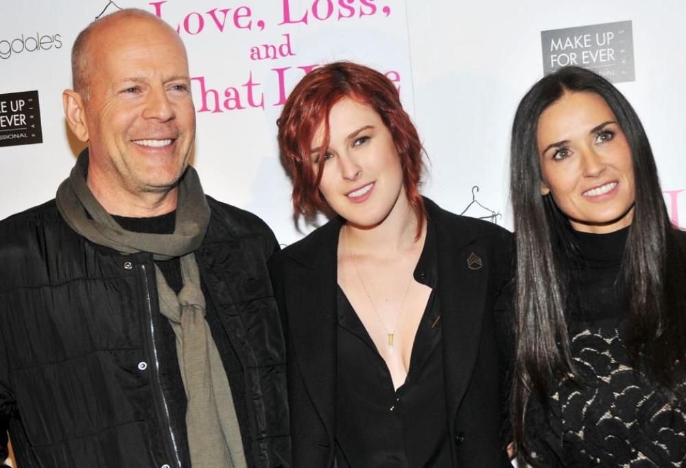 Bruce Willis e Demi Moore sono diventati nonni