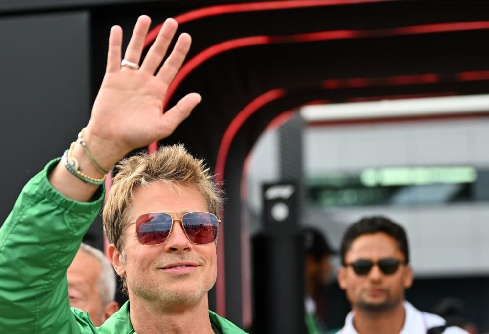 Brad Pitt a sorpresa in Italia