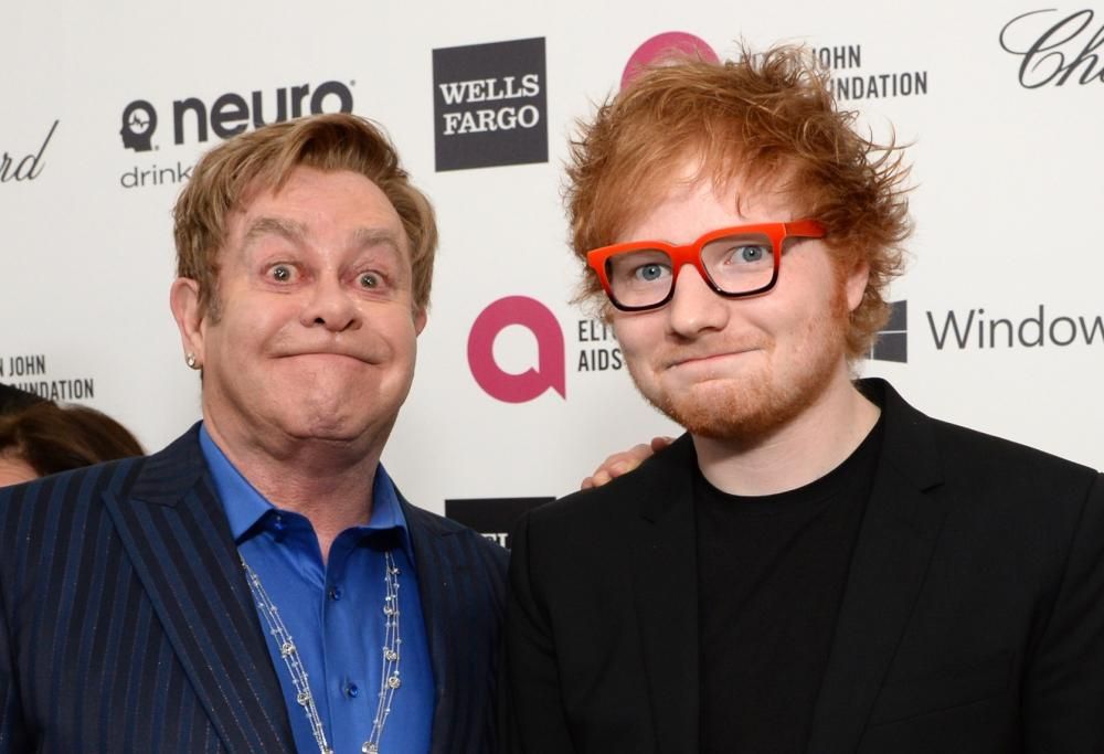 Elton John e Ed Sheeran pronti a vincere la sfida del Natale