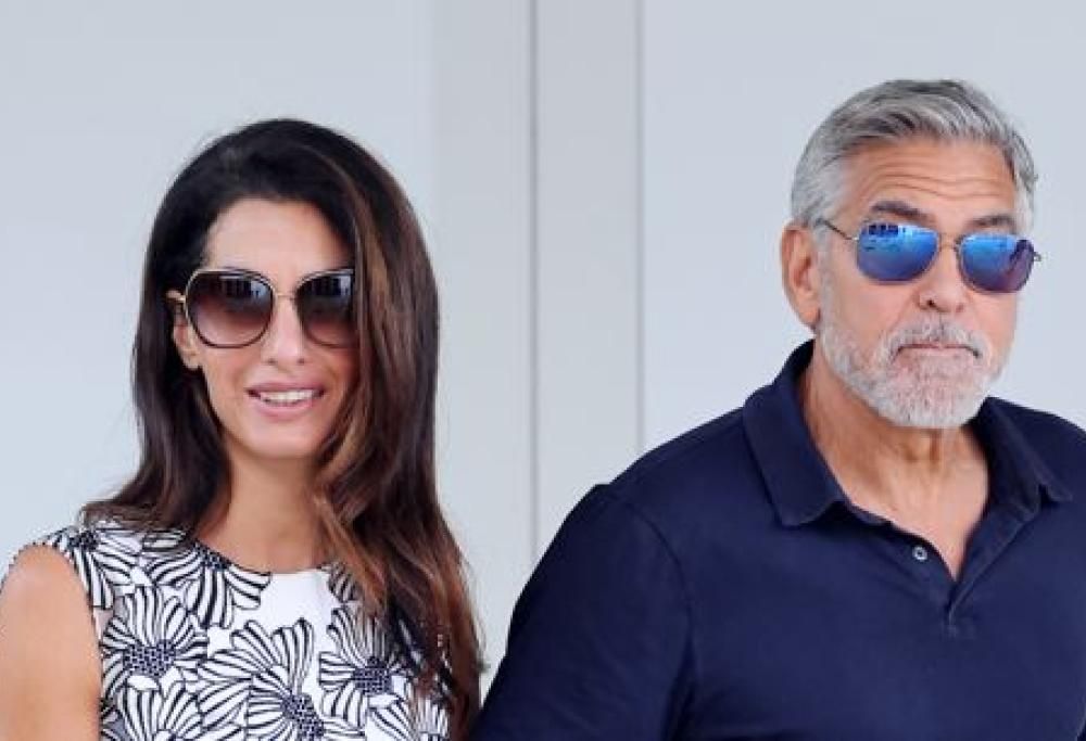 George Clooney e Amal arrivano alla Mostra del Cinema di Venezia: le foto