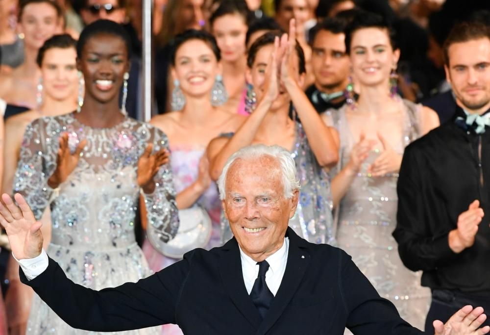 Giorgio Armani nominato cavaliere dal Presidente della Repubblica: le foto più belle