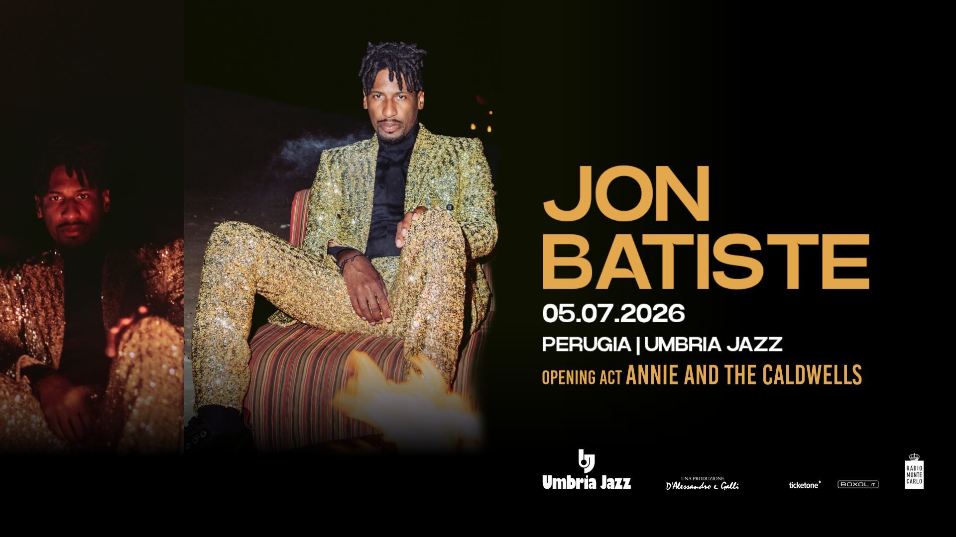 Jon Batiste a Umbria jazz il 5 luglio