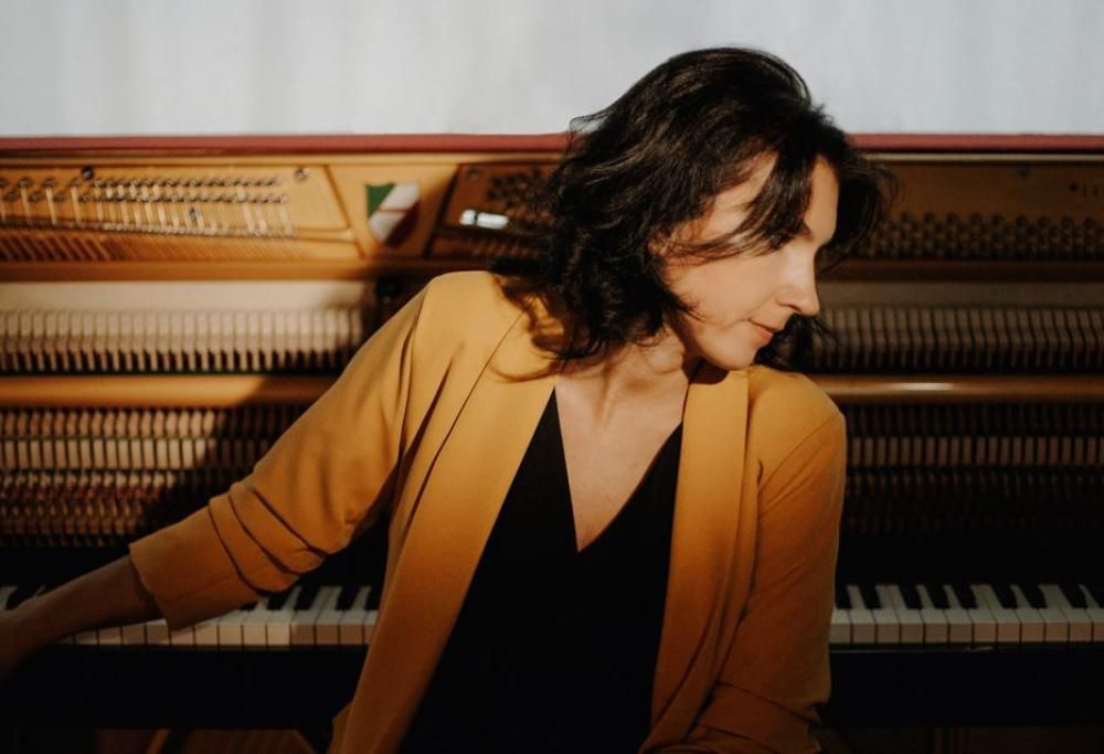 Olivia Belli  ospite di Radio Monte Carlo