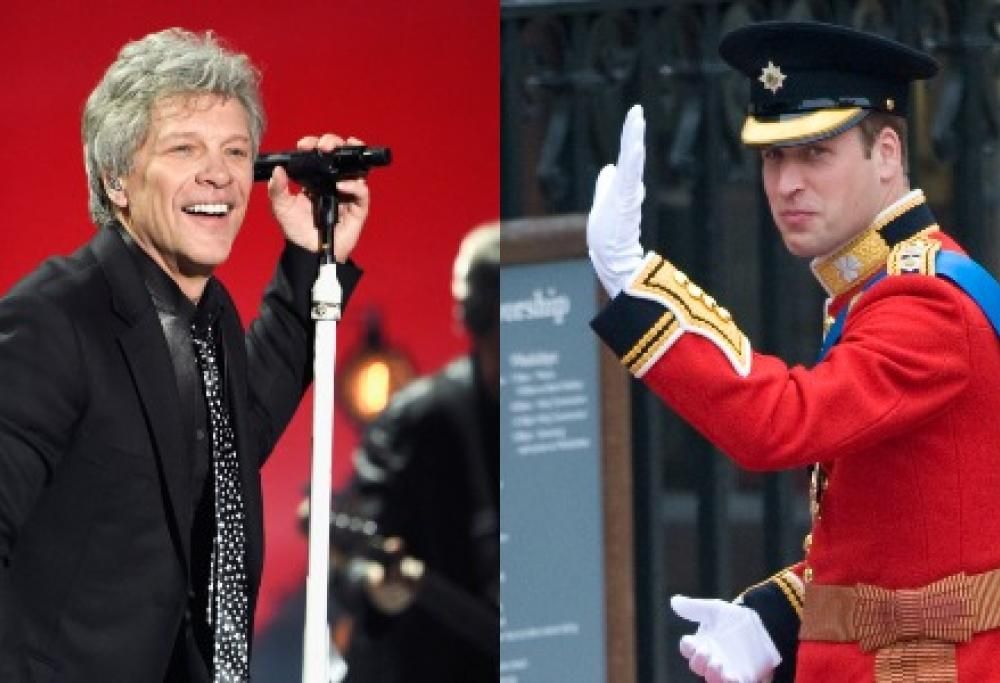 Se Jon Bon Jovi fa cantare anche il Principe William
