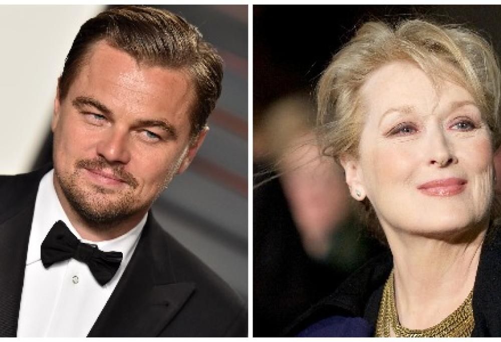 Leonardo DiCaprio turbato dal nudo di Meryl Streep