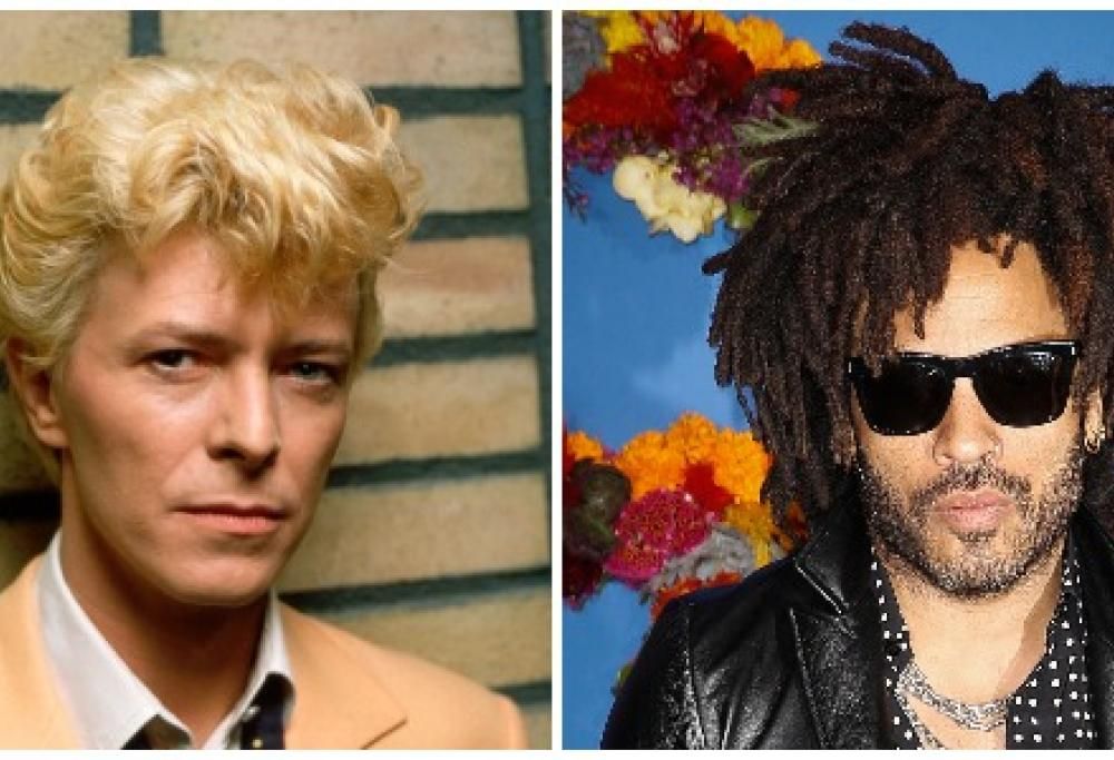 Lenny Kravitz pubblica una bellissima foto con David Bowie