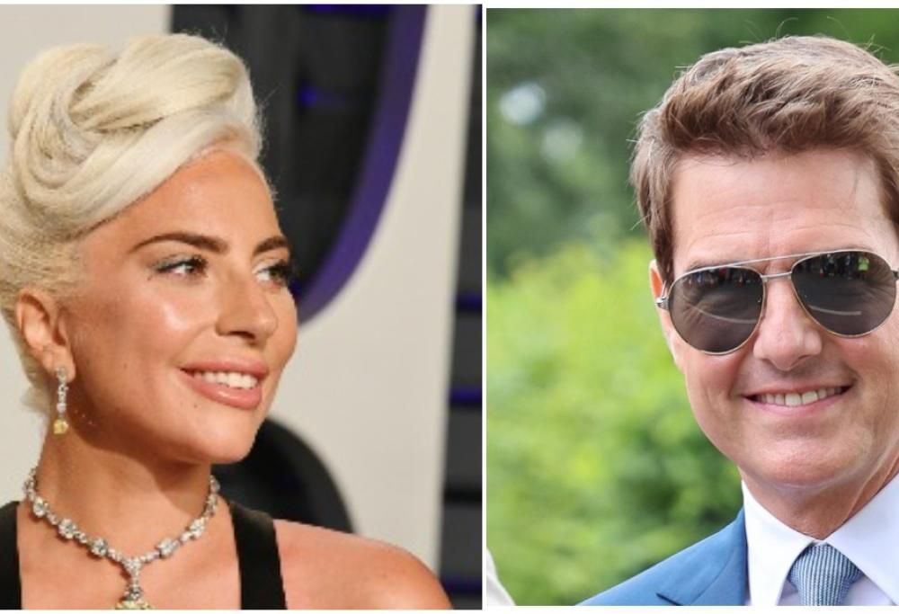 Tom Cruise e il bacio di Lady Gaga