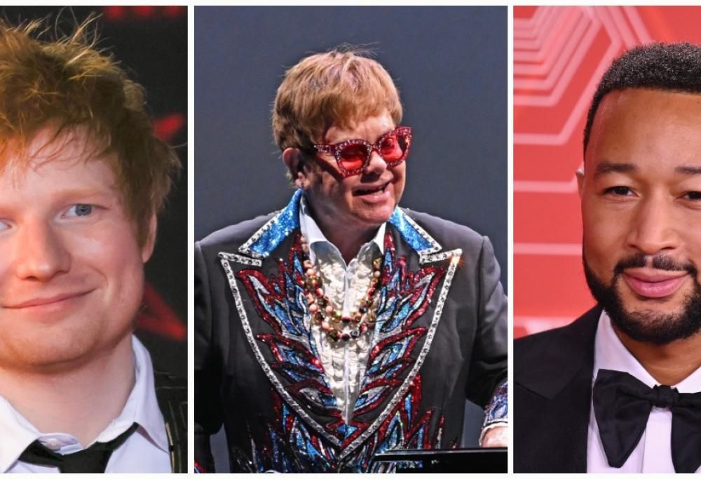 Elton John, John Legend, Ed Sheeran: cosa ci fanno insieme in questa strana classifica? La risposta