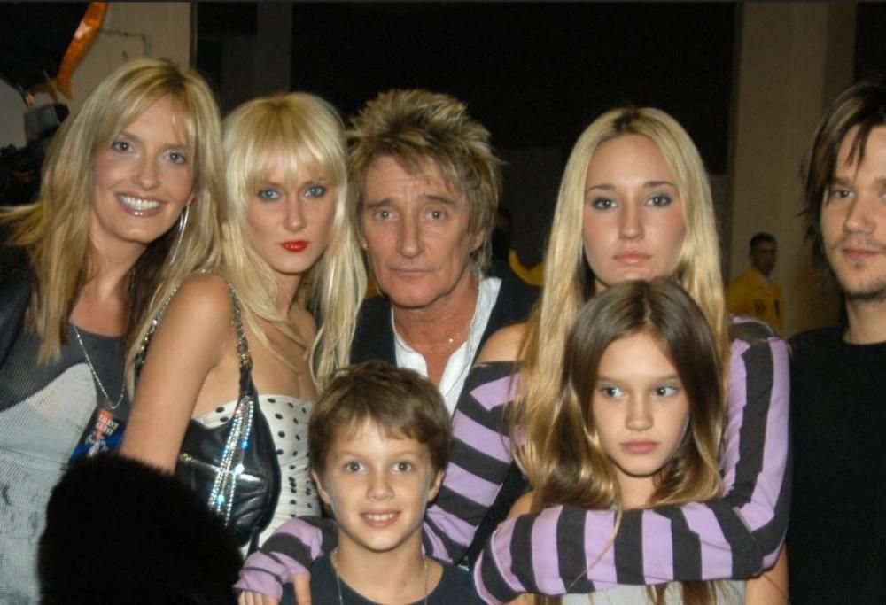 Rod Stewart appare in una rara foto di famiglia