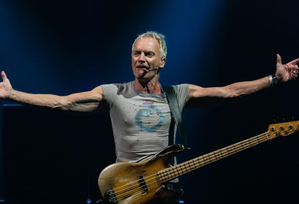 Sting: lo show nel carcere di Secondigliano. Le foto più belle